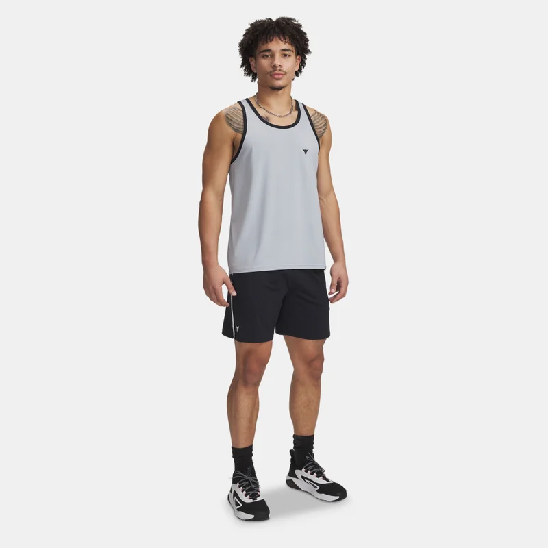 UNDER ARMOUR Black Men's Project Rock Mesh Shorts for Men | Best Price UAE